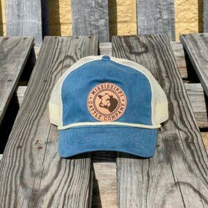 Mississippi Cattle Company Leather Patch Richardson 939 Snapback Cap